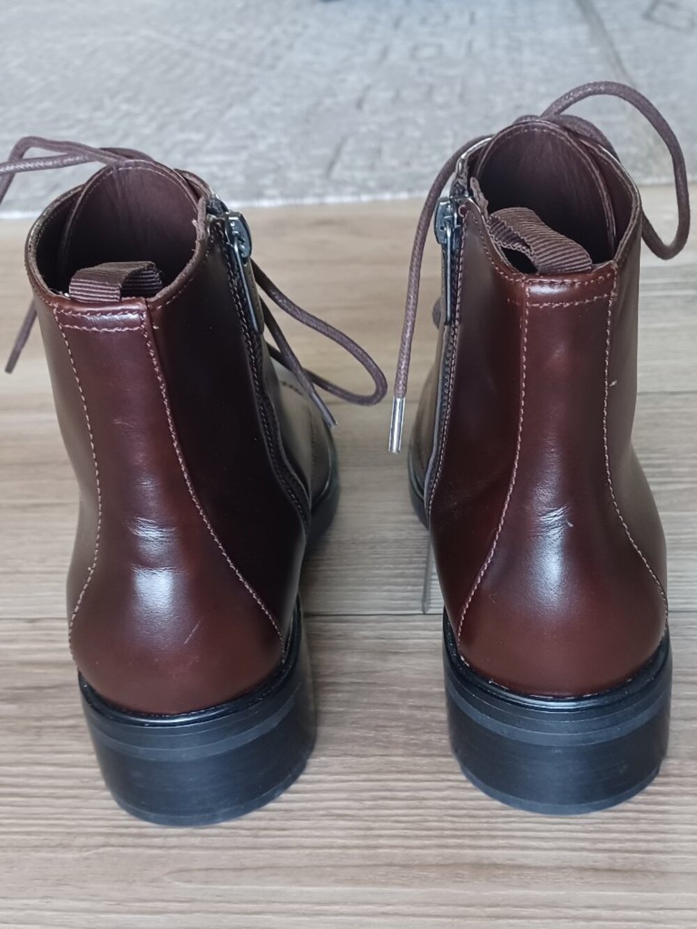 EVERLANE Modern Utility Boot Lace Up Shoes - Picture 11 of 11